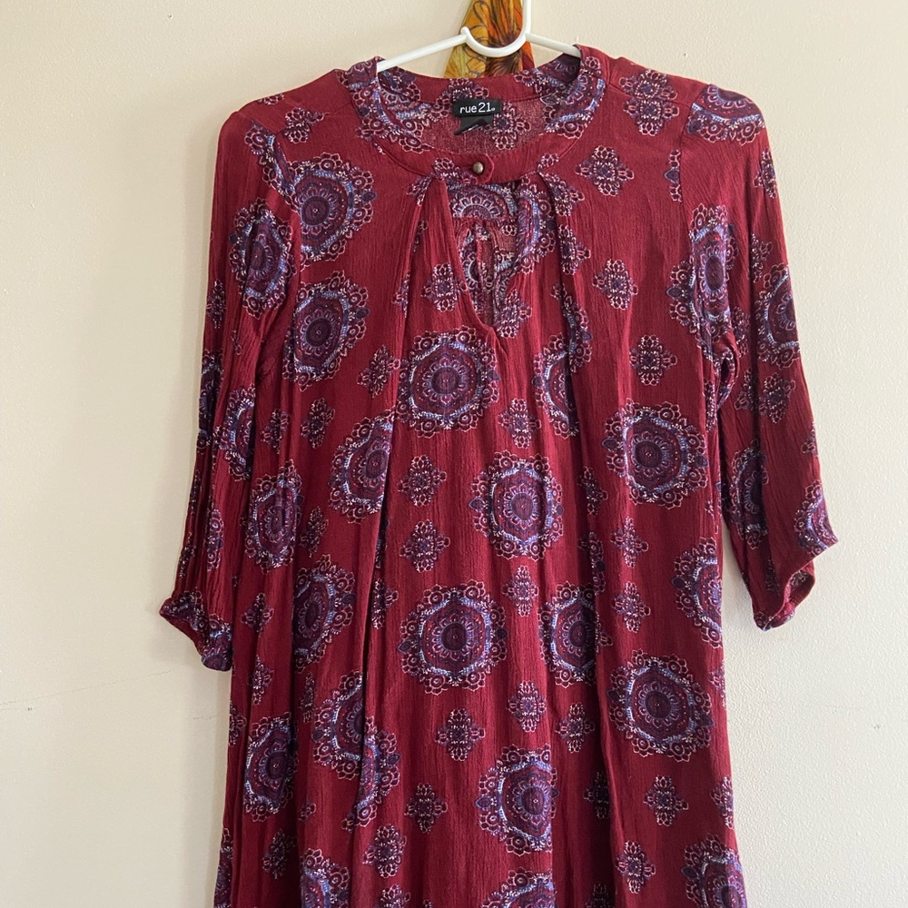 Paisley Mini Dress